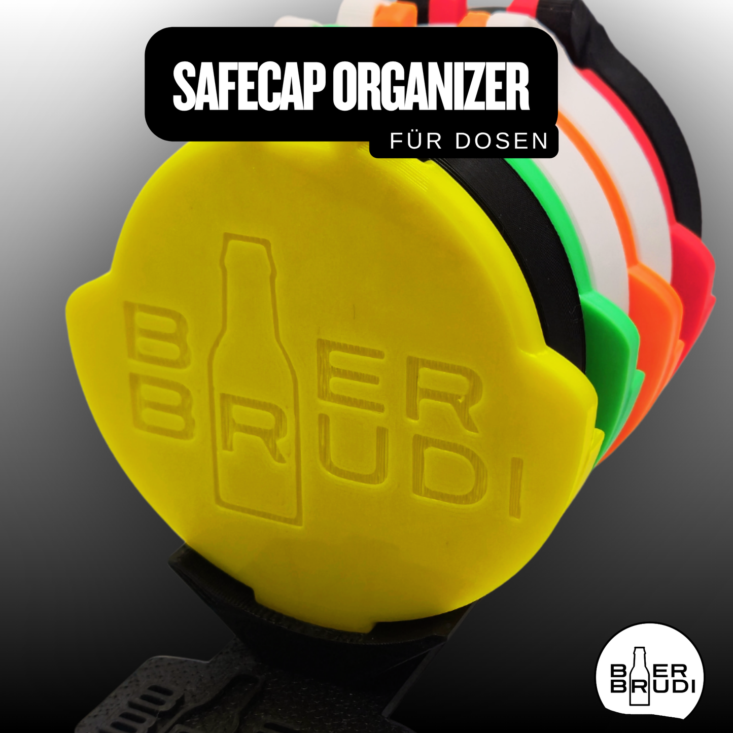 SafeCap Organizer Halterung – Bier Brudi Zubehör