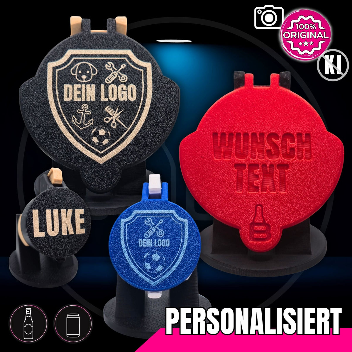 Getränkeschutz SafeCaps Personalisiert