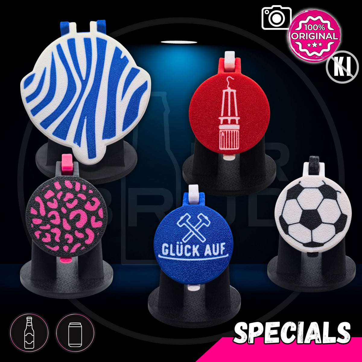 Getränkeschutz SafeCaps Special Editions