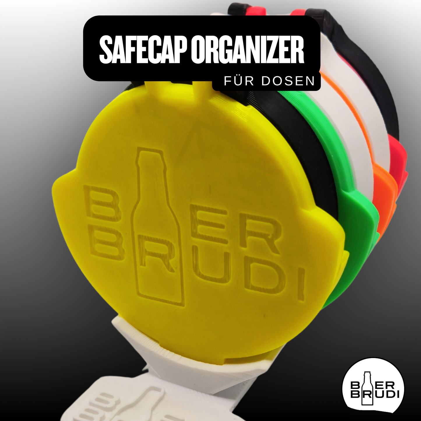 SafeCap Organizer Halterung – Bier Brudi Zubehör
