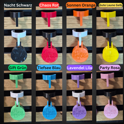 Getränkeschutz für Flaschen & Dosen – Bier Brudi SafeCap Party Pack (4er Set)