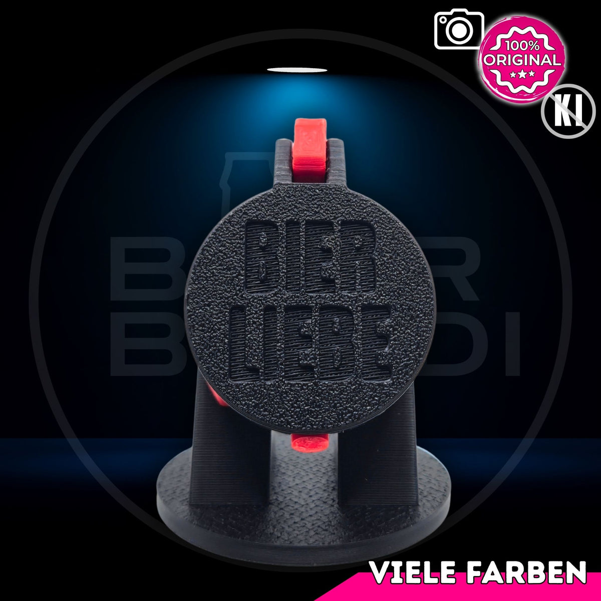 Bier Brudi SafeCap mit Signature-Spruch BIER LIEBE für Flaschen