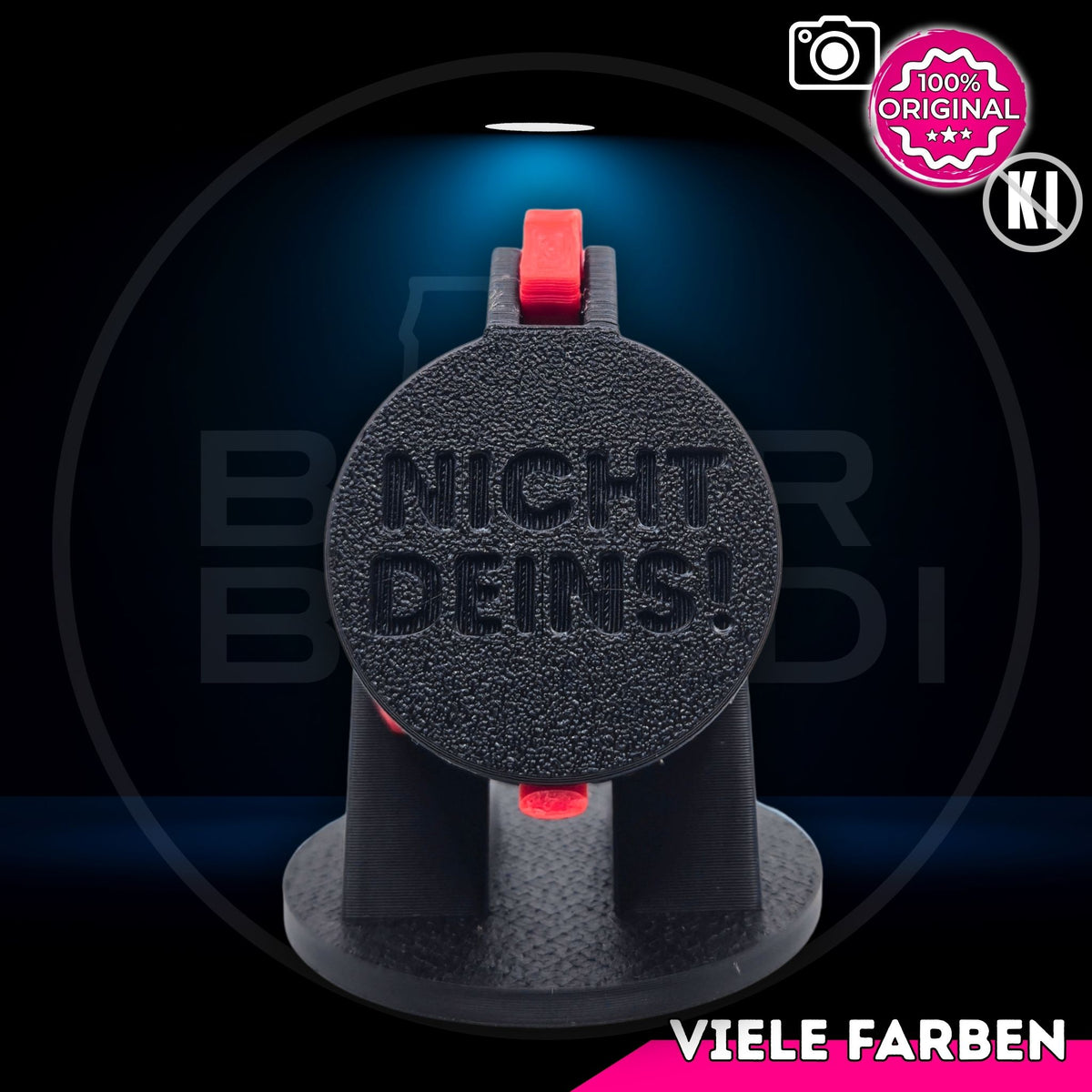 Bier Brudi SafeCap mit Signature-Spruch NICHT DEINS! für Flaschen