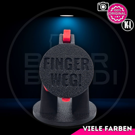 Bier Brudi SafeCap mit Signature-Spruch FINGER WEG! für Flaschen