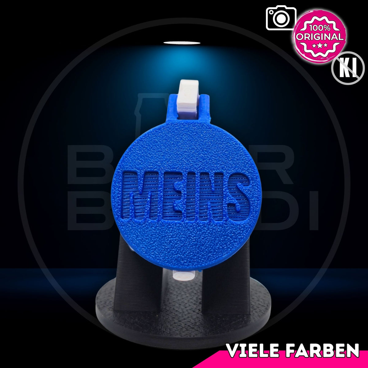 Bier Brudi SafeCap mit Signature-Spruch MEINS! für Flaschen