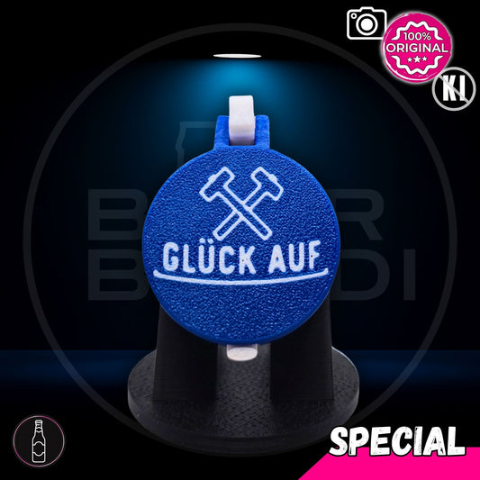 Bier Brudi SafeCap für Flaschen mit Glück-Auf-Motiv, Ruhrgebiet Special Edition
