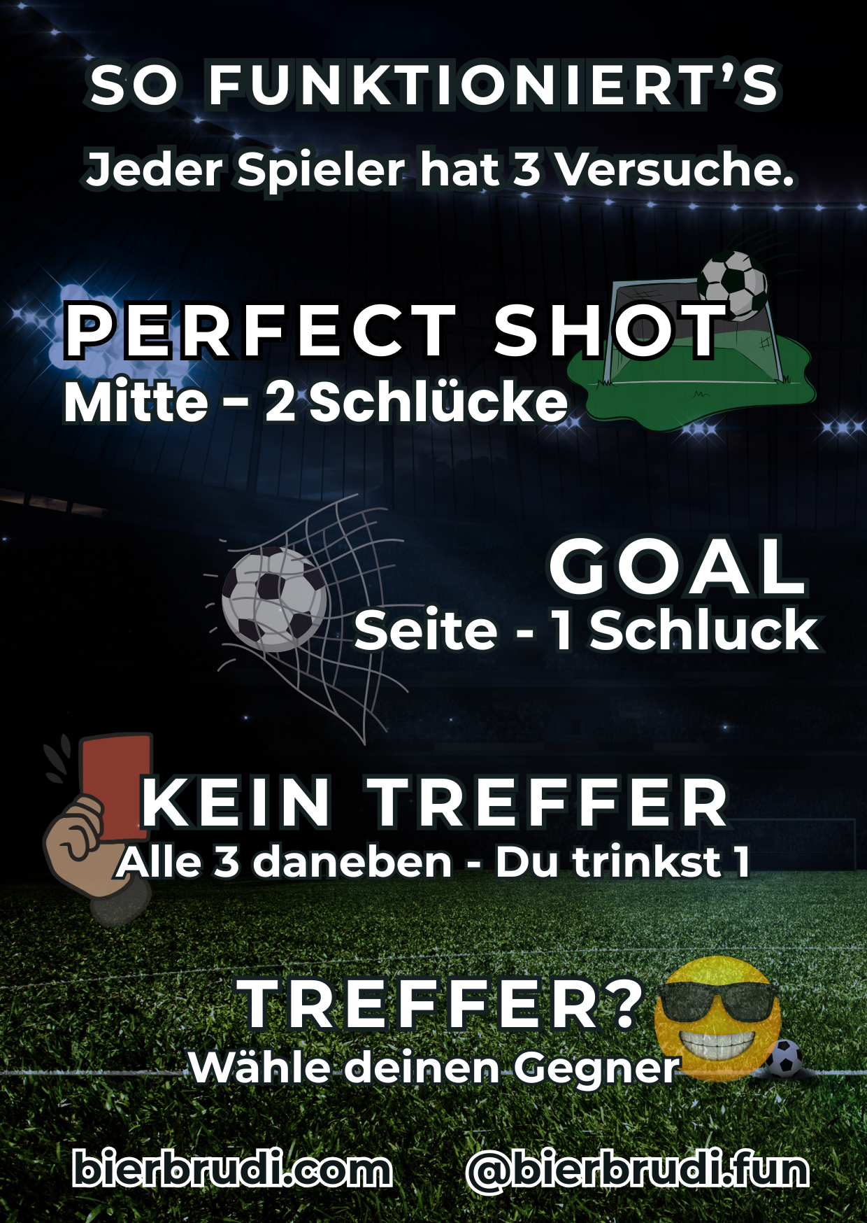 Match Night ⚽🍻 - Das Fußball Trinkspiel