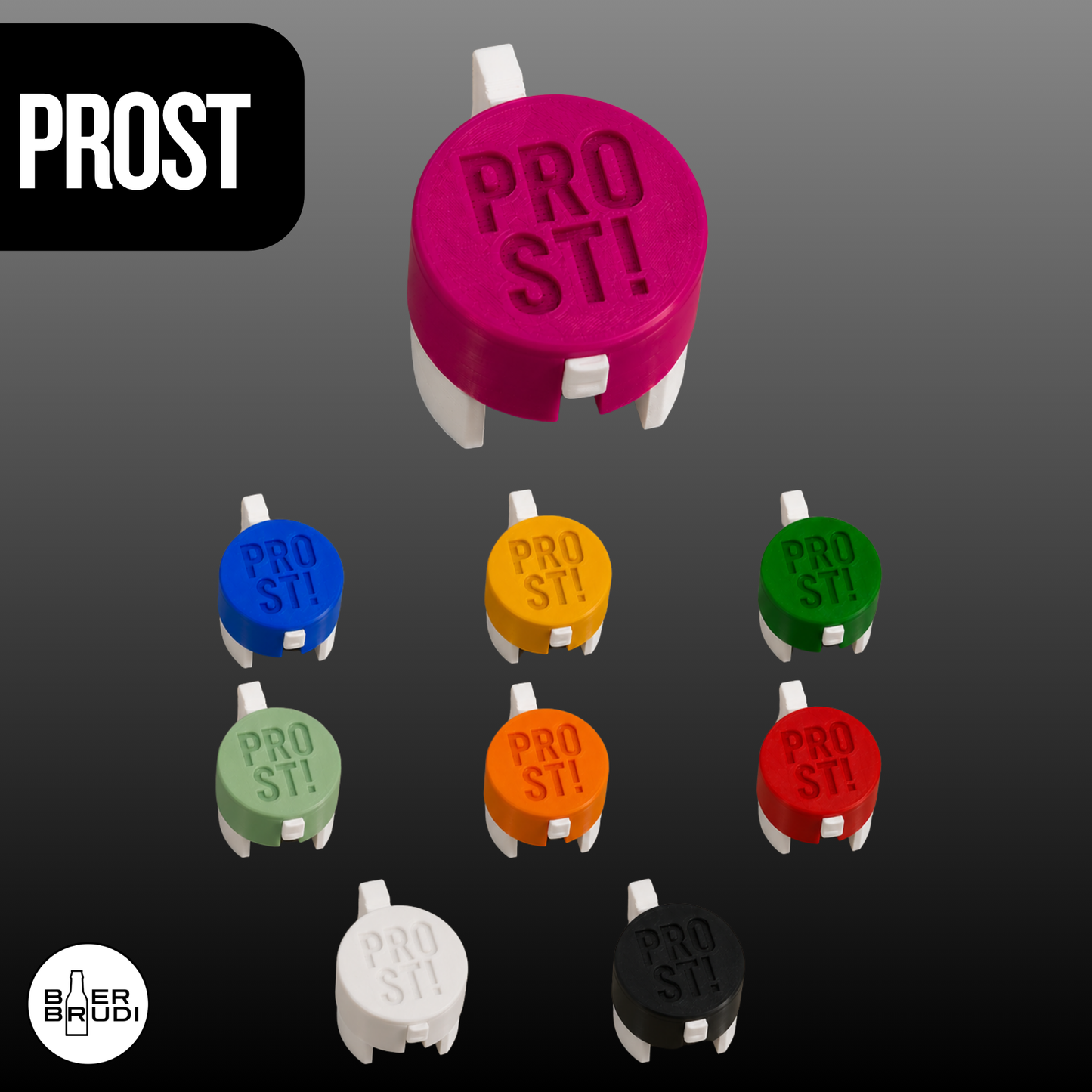 Getränkeschutz Style Your Bottle – Bier Brudi SafeCap