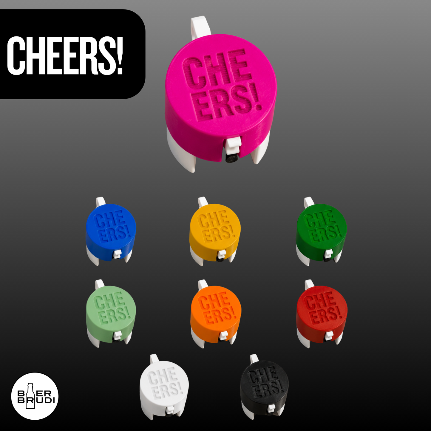 Getränkeschutz Style Your Bottle – Bier Brudi SafeCap