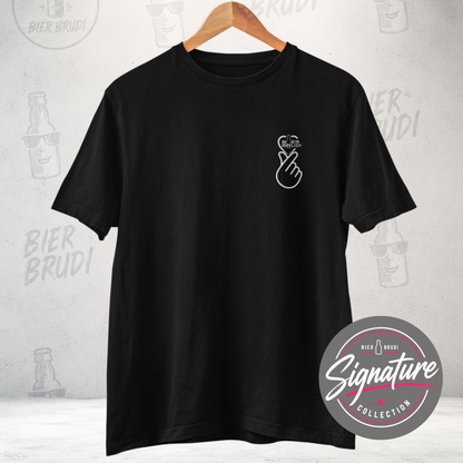 Bier Brudi Signature T-Shirt - Fingerherz