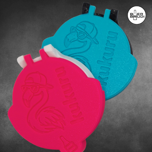 Limited Festival Edition der kukuru SafeCaps für Dosen mit Flamingo