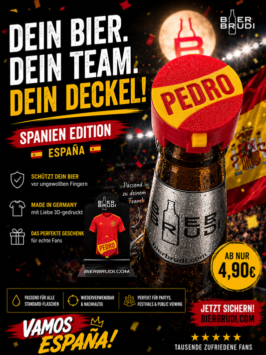 Style Your Bottle Spanien Edition – Bier Brudi SafeCap