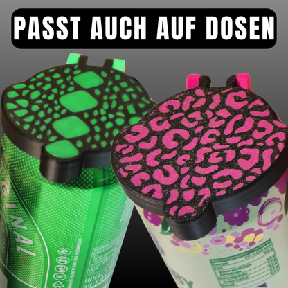 SafeCap auf Getränkedose - Schutz vor Schmutz und Verwechslung auf Festivals und Partys