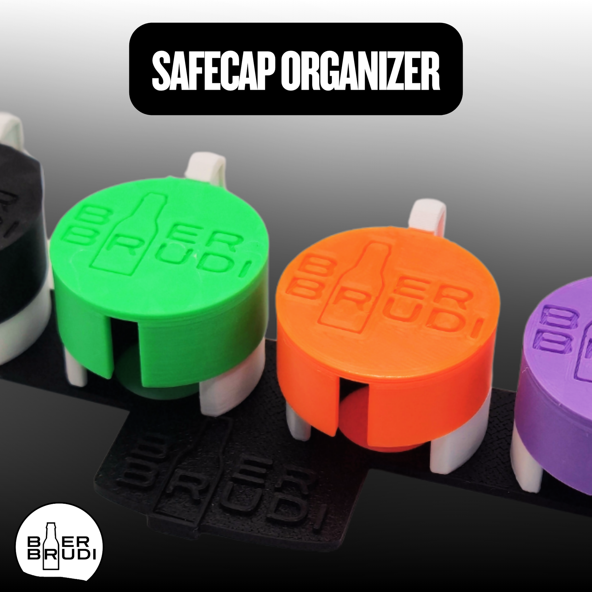 Ordnung für deine Bar mit dem SafeCap Organizer von Bier Brudi.